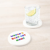 Bright Colors 最高の Est Nani Tシャツとギフト コースター (側面)