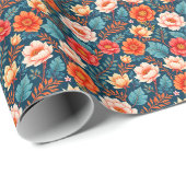 Bright Colors Chinoiserie ラッピングペーパー (ロールコーナー)