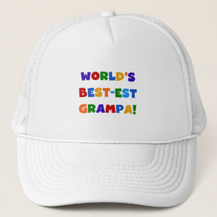Bright Colors Worldで最も高いグラマ最高のパ・ギフト キャップ