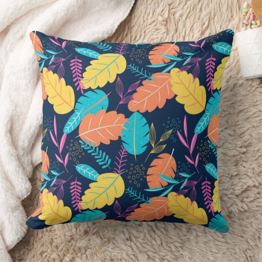 Bright colour pillow design  クッション (ブランケット)