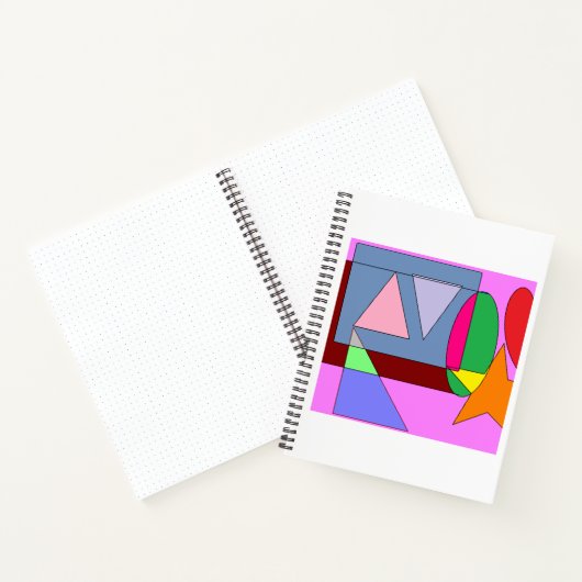Bright Contemporary Pop Art ノートブック (内部)