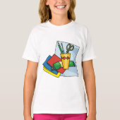 Bright Craft Supplies Colorful Art Tools Tシャツ (正面)