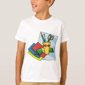Bright Craft Supplies Colorful Art Tools Tシャツ (正面)