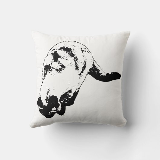 Bright Curl, Cozy Nook クッション (裏面)