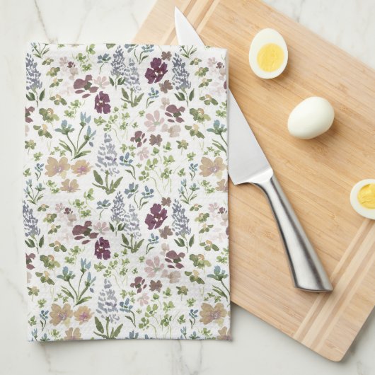 Bright doodles  キッチンタオル (四つ折り)