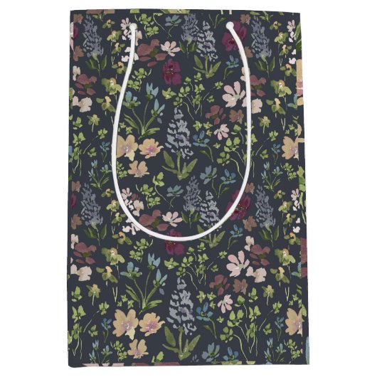 Bright Doodles Gift Bag ミディアムペーパーバッグ (正面)