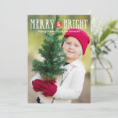Bright Dotメリー Holiday Photo Card シーズンカード (スタンド正面)