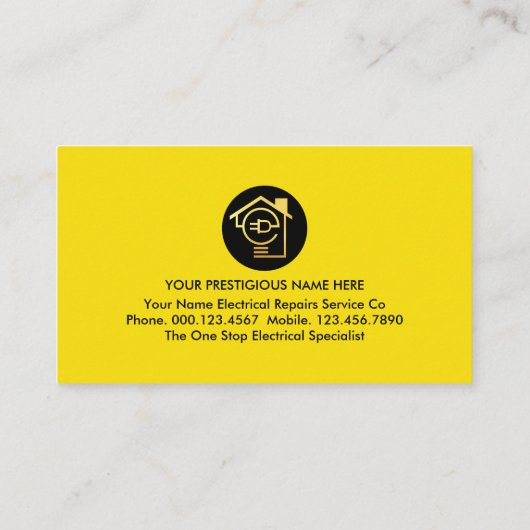 Bright Electrical Rooftop Circuit Frame 名刺 (裏面)