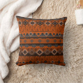 Bright ethnic striped pattern. クッション (ブランケット)