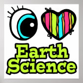 Bright EyeハートI Love Earth Science ポスター (正面)