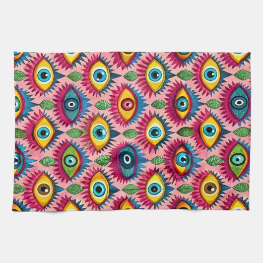 Bright eyes キッチンタオル (横)