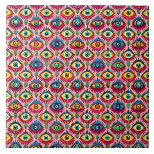 Bright eyes タイル (正面)