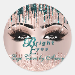 Bright Eyes Project For Amoy Dripsグリッター効果9 ラウンドシール