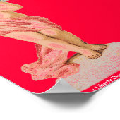 BRIGHT FAIRY CHERUB POSTER (LOVE) ポスター (角)