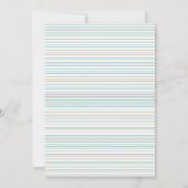 Bright Festive Simple Cute Christmas Holiday  招待状 (裏面)