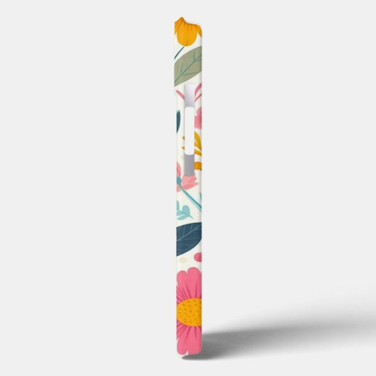 Bright Floral Bloom Case-Mate iPhoneケース (裏面 / 左)