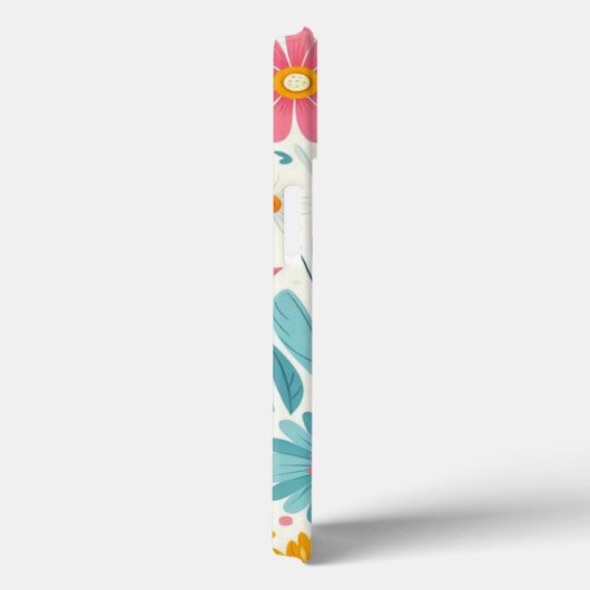 Bright Floral Bloom Case-Mate iPhoneケース (裏面 / 右)