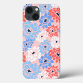 'Bright Floral Bloom' iPhone 13 カバー (裏面)