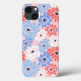 'Bright Floral Bloom' iPhone 13 カバー