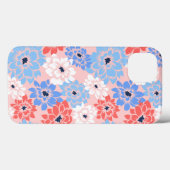 'Bright Floral Bloom' iPhone 13 カバー (裏面 (横))