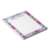 Bright Floral Notepad ノートパッド (アングル)
