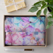 Bright Floral Watercolor Flowers Decoupage 薄葉紙 (ギフト)