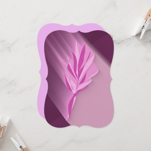 Bright flower. カード (正面/裏面インサイチュ)