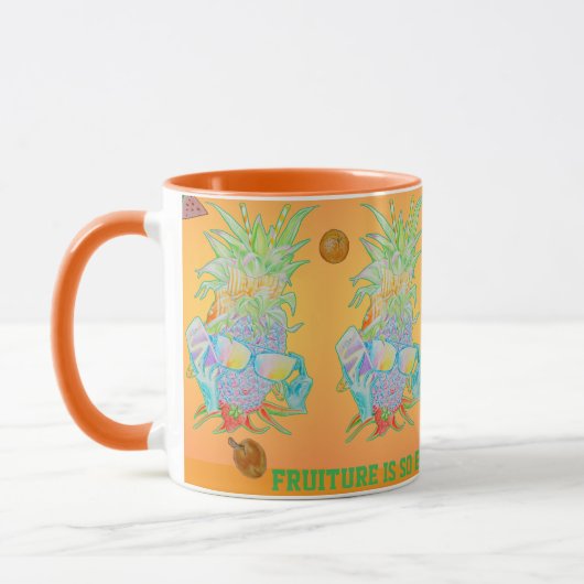 BRIGHT FRUITURE HOLLYWOOD MUG  マグカップ (左)