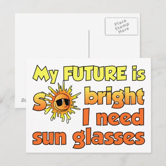 Bright Futureポストカード ポストカード (正面/裏面)