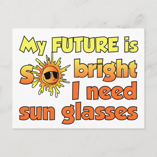 Bright Futureポストカード ポストカード (正面)