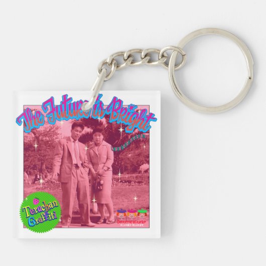 bright future キーホルダー (裏面)