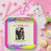 Bright Future Ahead Graduation Party ペーパープレート (パーティー)