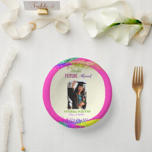 Bright Future Ahead Graduation Party ペーパーボウル (ウェディング)