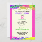 Bright Future Ahead Graduation Party Invitation 招待状 (裏面)