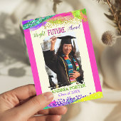 Bright Future Ahead Graduation Party Invitation 招待状