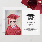 Bright Future Boy Photo Graduation発表 招待状
