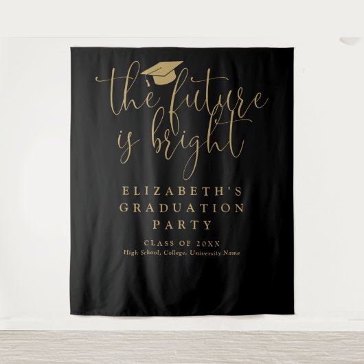 Bright Future Graduation Partyの写真の背景 タペストリー (正面)