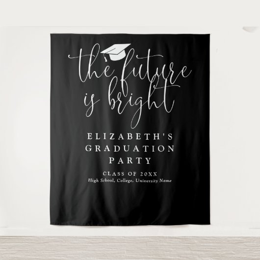 Bright Future Graduation Partyの写真の背景 タペストリー (正面)