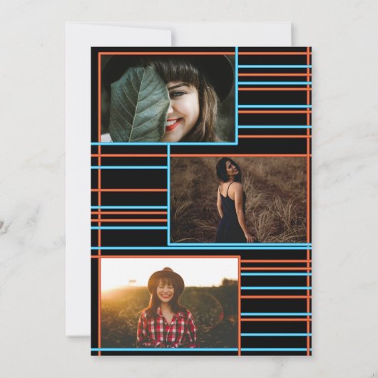 Bright Future Graduation Partyの発表 招待状 (裏面)