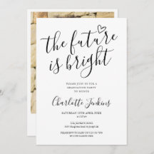 Bright Future Scriptハート写真卒業パーティー