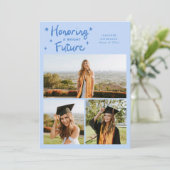 Bright Future Stars Multi Photo Icy Blue Grad 案内状 (スタンド正面)