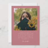 Bright Future Stars Multi Photo Pink Grad 案内状 (裏面)