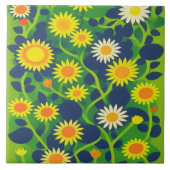 Bright Garden Blooms タイル (正面)