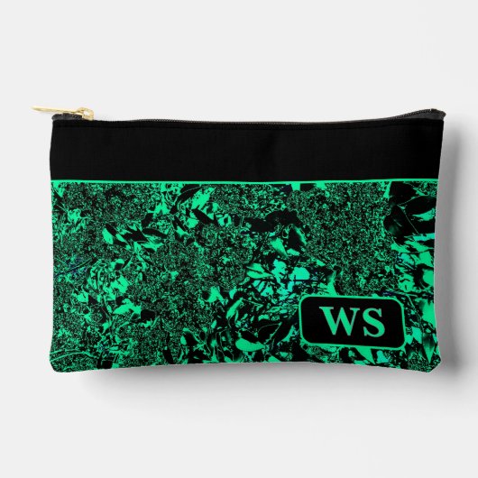 Bright Green Cosmetic Bag アクセサリーポーチ (正面)