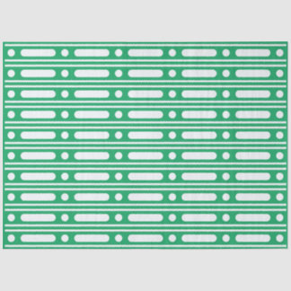 Bright Green Dots Border Decoupage Paper 薄葉紙