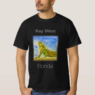Bright Green Iguana、鍵西、フロリダ Tシャツ