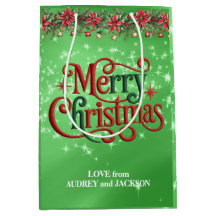 Bright Green Merry Christmas