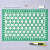 Bright Green Modern Bone Inlay Decoupage Paper 薄葉紙 (クラフト)