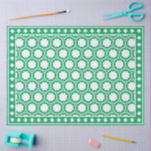 Bright Green Modern Bone Inlay Decoupage Paper 薄葉紙 (クラフト)