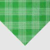 Bright Green Plaid Checked Pattern 薄葉紙 (詳細)